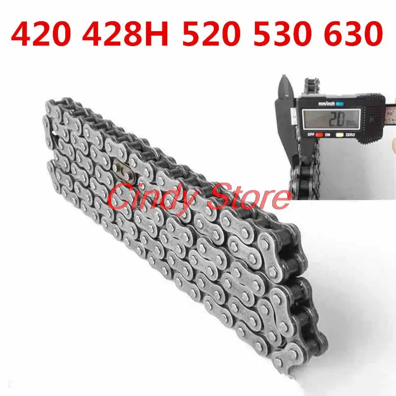 

1PCS Hot Selling High Quality Motorcycle Chain Sets For 420/428H/520/530/630 Chain With Magic Buckle