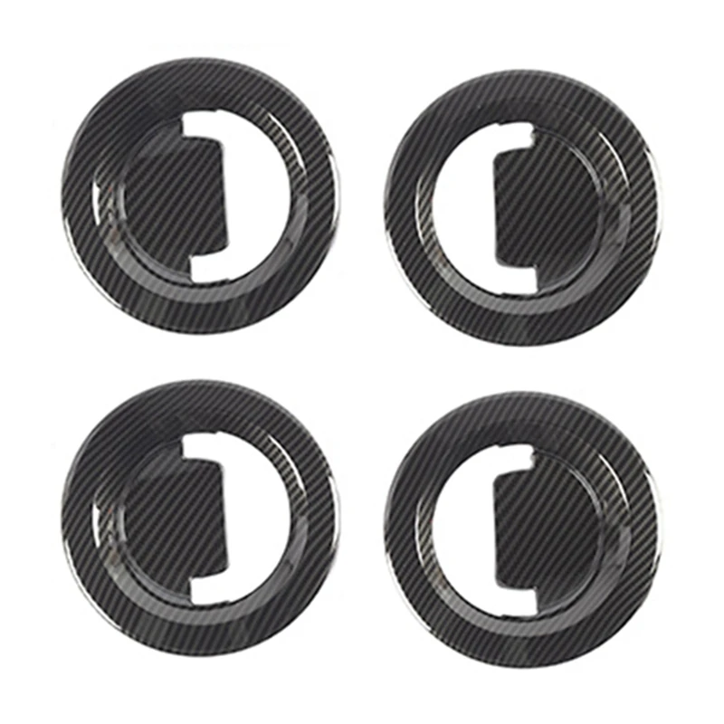 Внутренняя дверная ручка автомобиля декоративная крышка чаши отделка Stcikers для