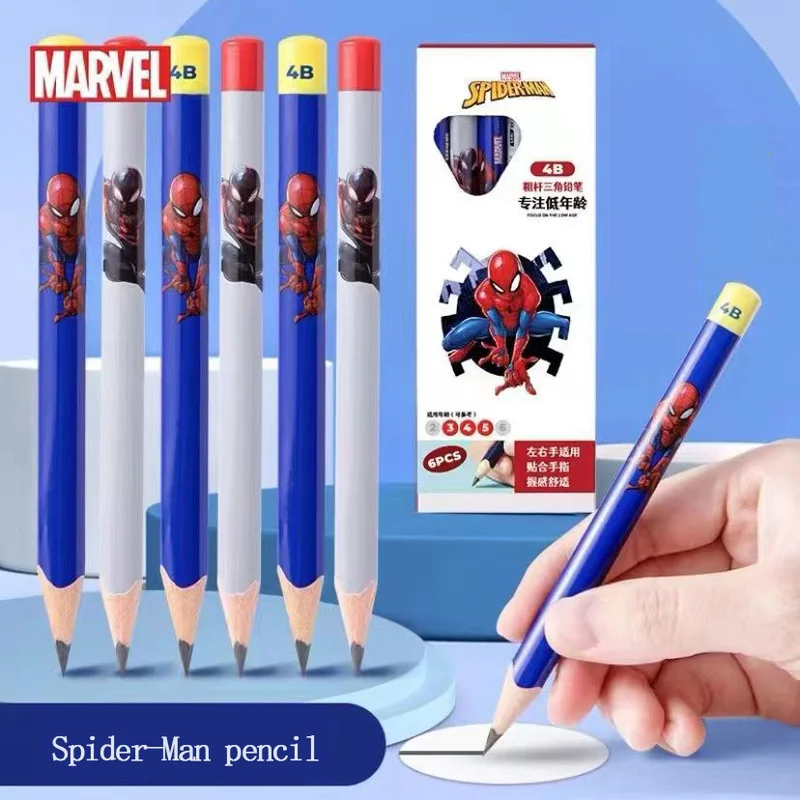 S Bold Drawing Writing Pose Triangle Pencils Children's Stationery