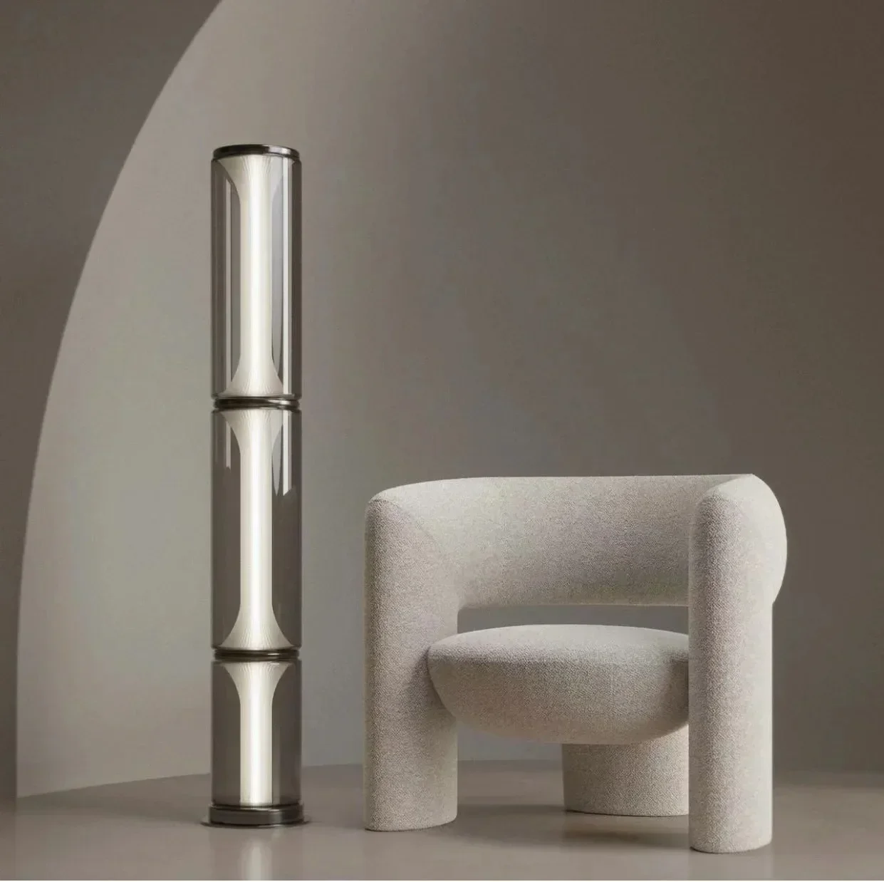 

Скандинавская полоса, бамбуковое соединение, стекло, светодиодная вертикальная лампа, миланский торшер, минималистичный прожектор для гостиной, спальни, дивана, угловой светильник