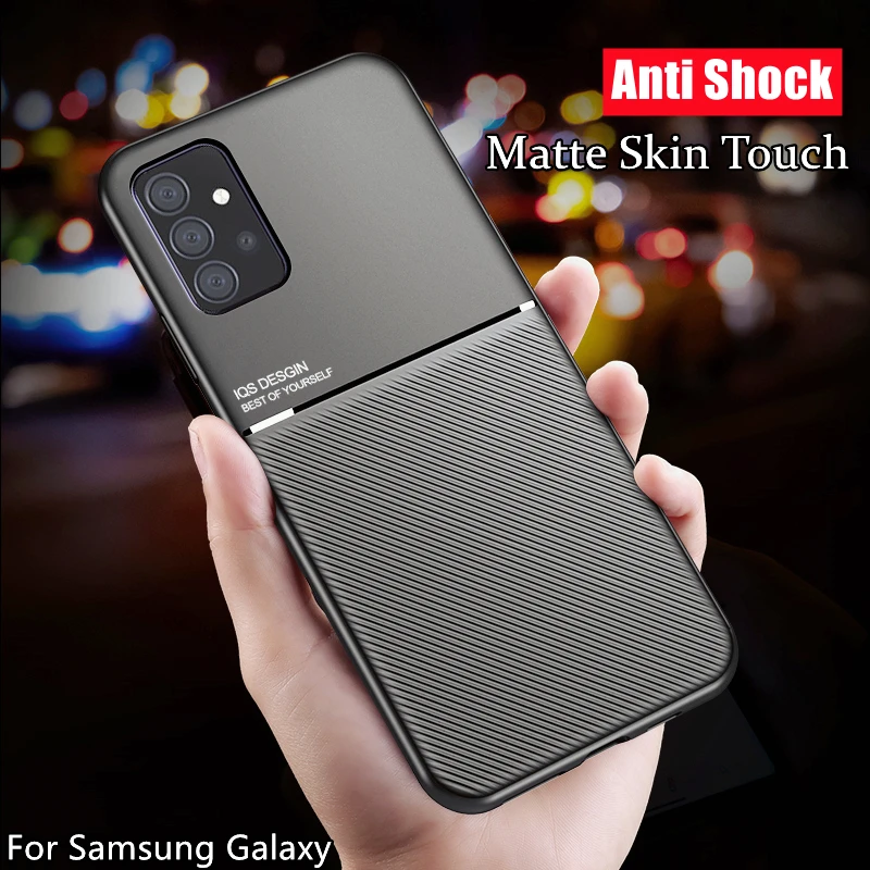 Чехол ShockProof для Samsung Galaxy A54 A52 A52S A53 A34 A71 A14 A33 A73 A13 A23 A72 A51 A32 A22 A50 M21 M31S M51 на магните.