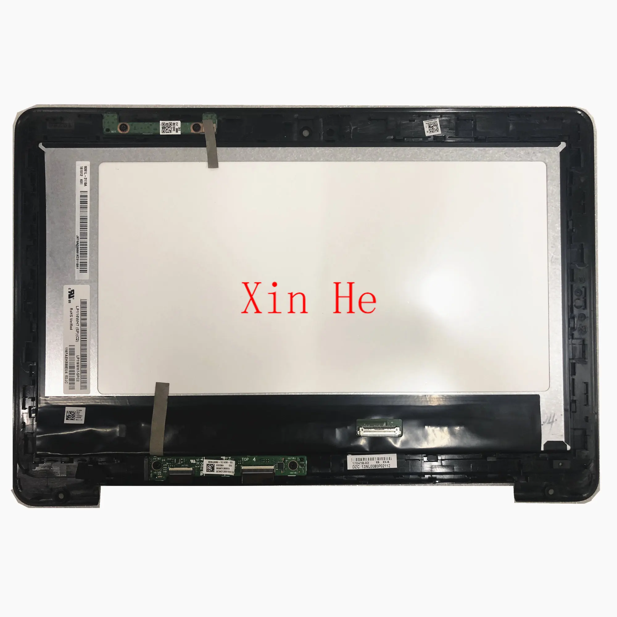 

Free Shipping LP116WH7-SPC2 For ASUS E205SA E205S E205 Laptop LCD Screen Display + Touch Digitizer Screen Assembly with frame