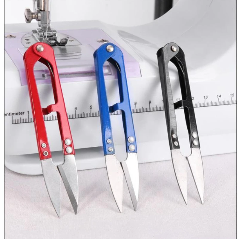 

1pcs Sewing Scissors Yarn Shears Cutting Shears Cross Stitch Tailor Scissors Embroidery Scissor U Thread Scissors DIY Tool