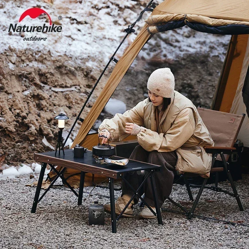 Naturehike Кемпинг IGT Стол Открытый Портативный Складной Табор Барбекю Гриль Пикник