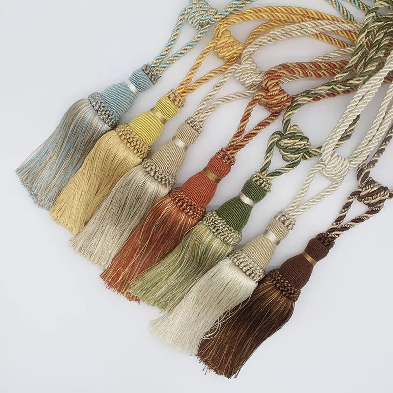 1 шт. держатель для штор с кисточками аксессуар повязка веревка декоративный