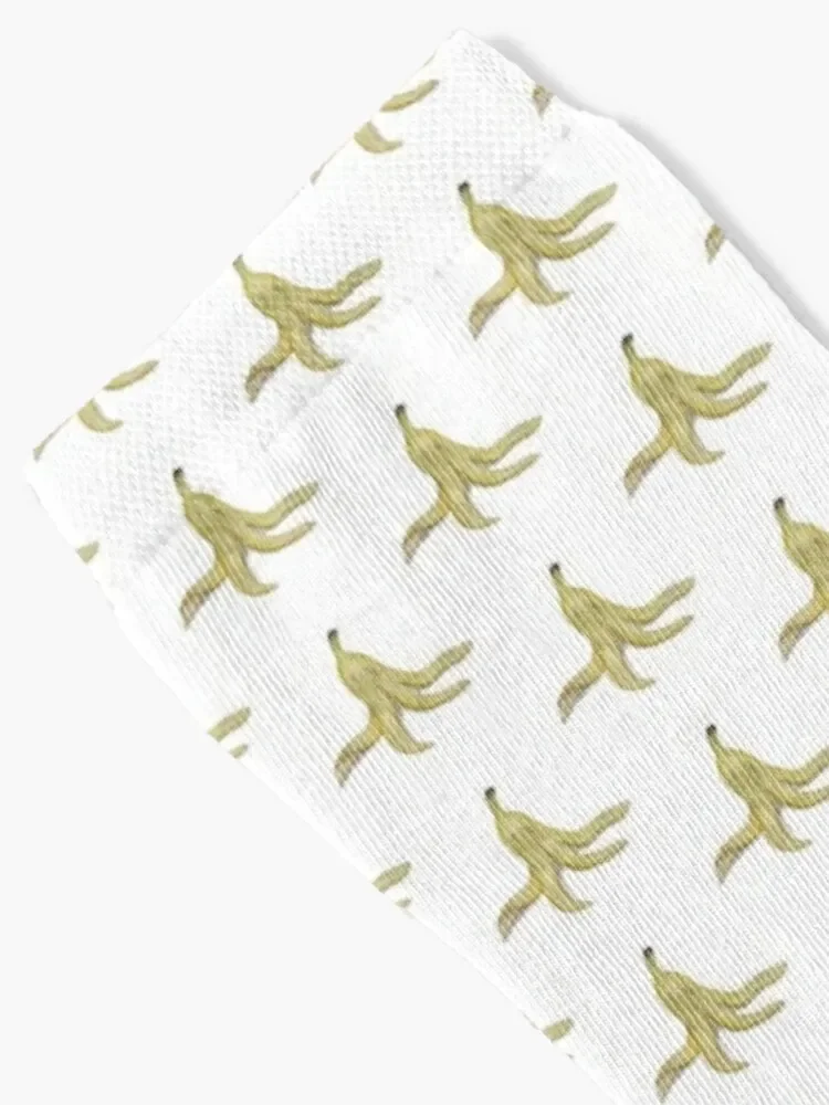 Модные милые Нескользящие короткие носки с банановым принтом для мужчин и женщин