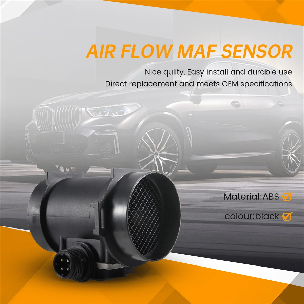 Датчик массового расхода воздуха MAF 5WK9600 5WK9600Z 5WK9617 13621703275 13621703650 1703650 для BMW E36 E38 E39 Z3