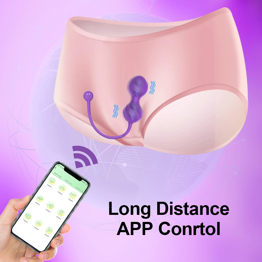 Bluetooth APP Love Egg беспроводной пульт дистанционного управления вагинальный шар