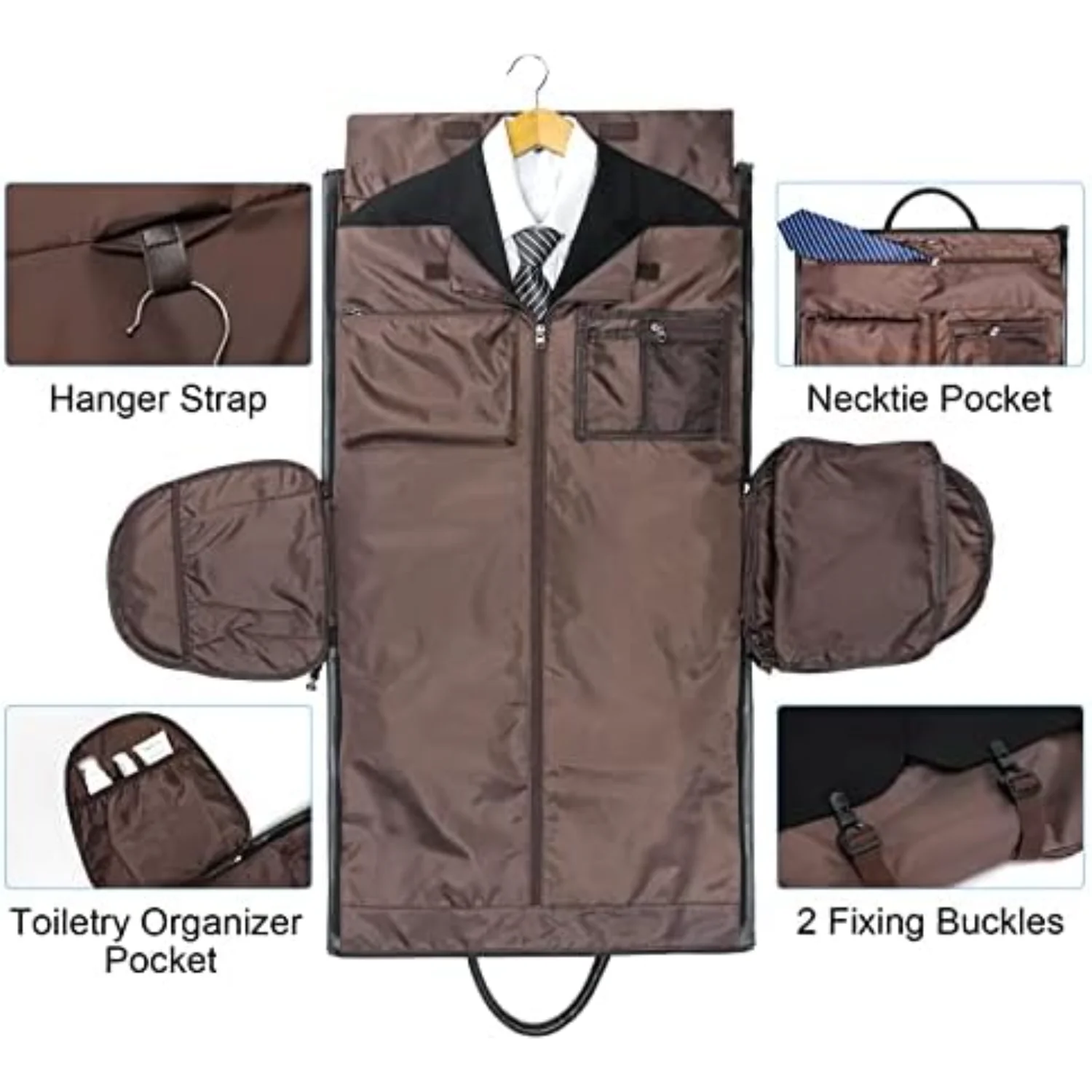 Кожаная сумка-трансформер для одежды Modoker-водонепроницаемая дорожная вещевая