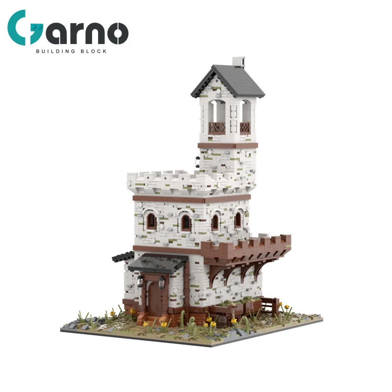 

Конструктор Moc Architecture, английская крепость, средневековый бункер, город, улица, вид, модель, ретро архитектура, детские игрушки, подарки