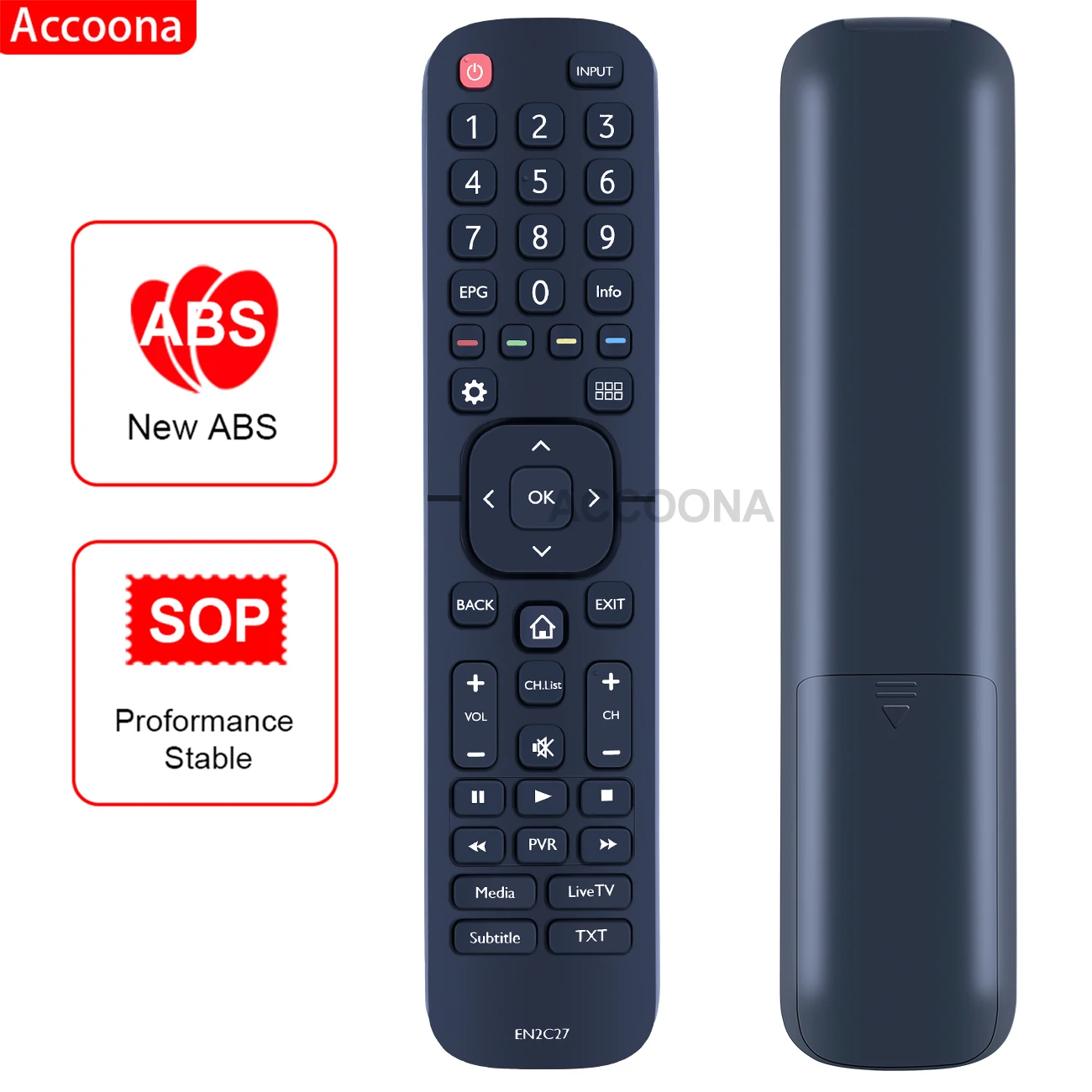 EN2C27 замена пульта дистанционного управления для Hisense TV 55H8C 55H9B2 65CU6200 65H10B 65H10B2