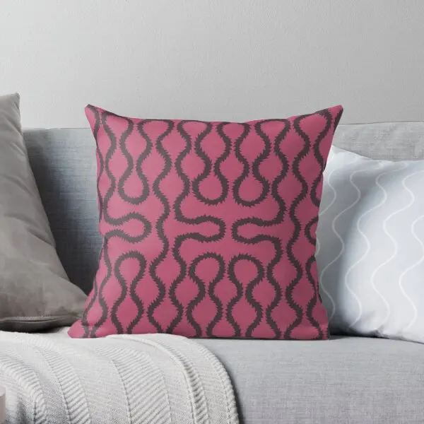 

Burgundy Navy White Stripes Printing Throw Pillow Cover Fashion Comfort Fashion Wedding Cushion Throw Bed Pillows not include