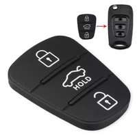 car high quality key silicone key pad with 3 keys letters hold non destructive installation for replacing brokendamaged buttons