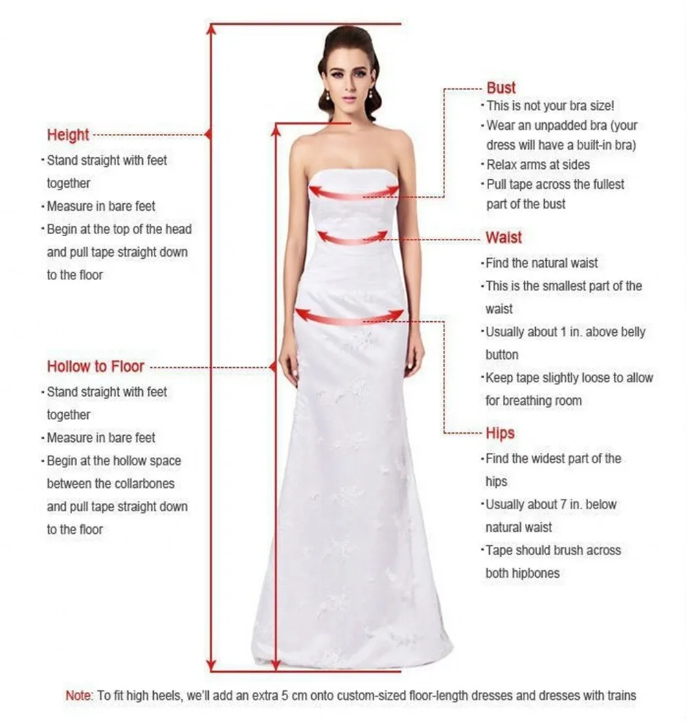 Длину платья