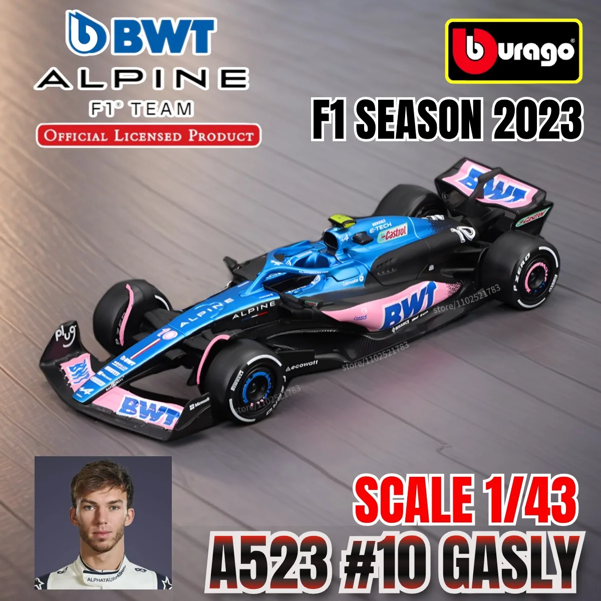 Bburago Масштаб 1:43 Литая Под Давлением Гоночная Машина Mercedes Ferrari Formula 1 Модель