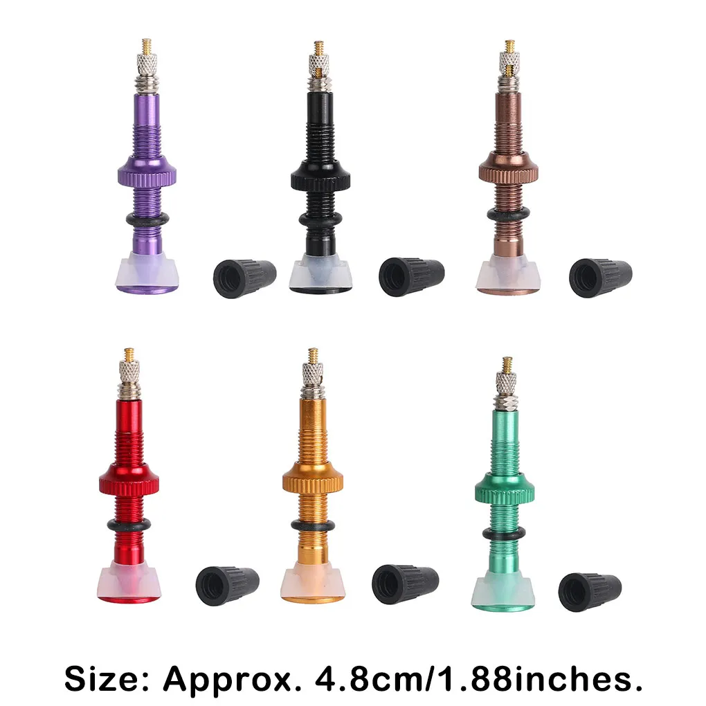 

Клапан бескамерных шин для велосипеда, колпачок из сплава, для шоссейного велосипеда, Аксессуары для велосипеда