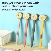 multifunctional detachable bath brush back body bath shower sponge scrubber brushes with handle massager bathroom brush