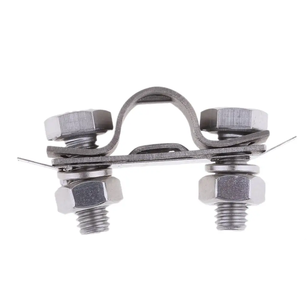 Пульт управления из нержавеющей стали MagiDeal 304 U-образный зажим для лодки