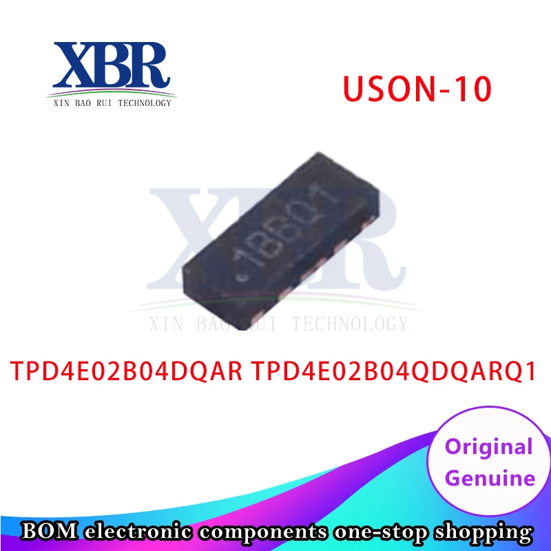

5PCS TPD4E02B04DQAR TPD4E02B04QDQARQ1 USON-10 Diode & Rectifier