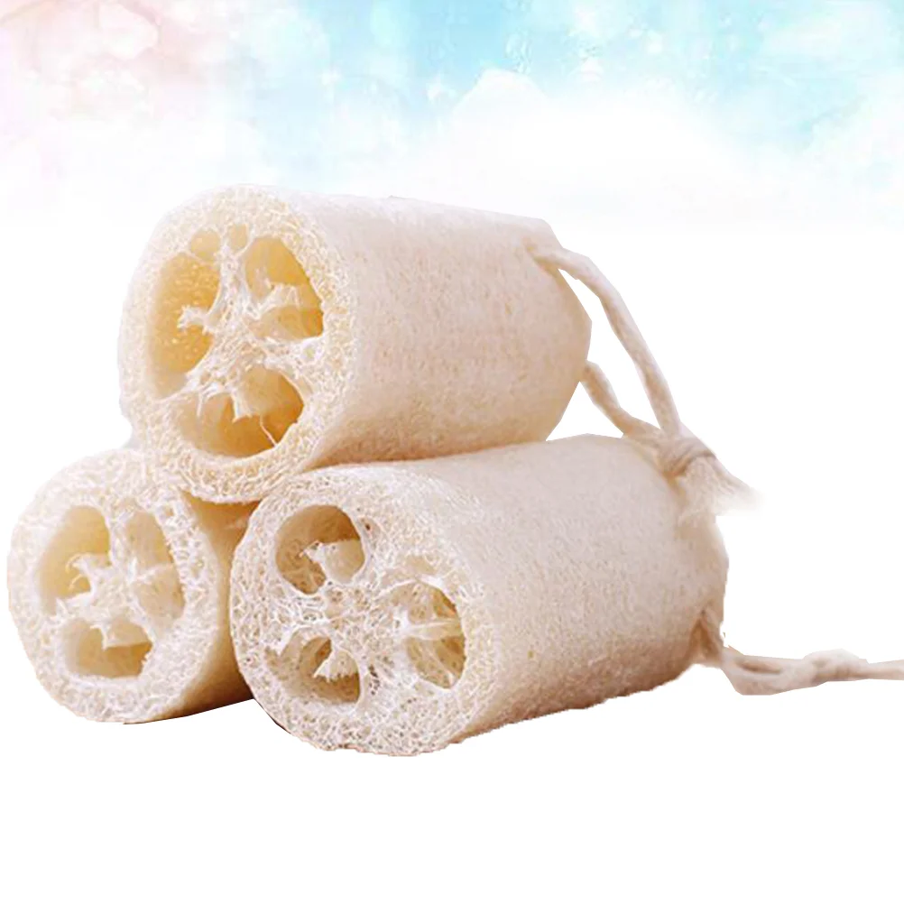

3pcs Brush Natural Practical Loofah Bathing Brush Exfoliator Brush for Men