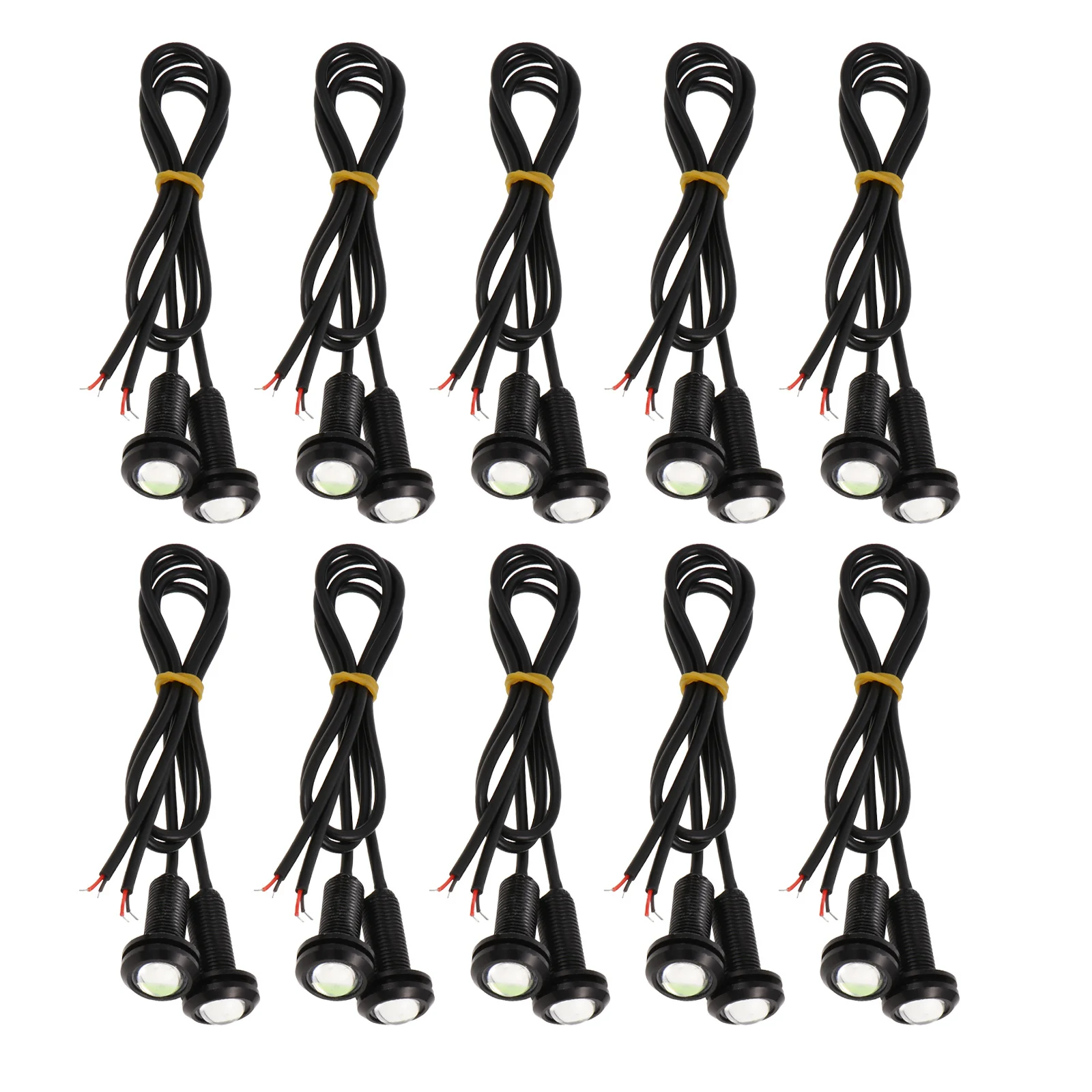 

10pcs Small Waterproof Replacement Interior Lights Signal Lamp Navigation Lights