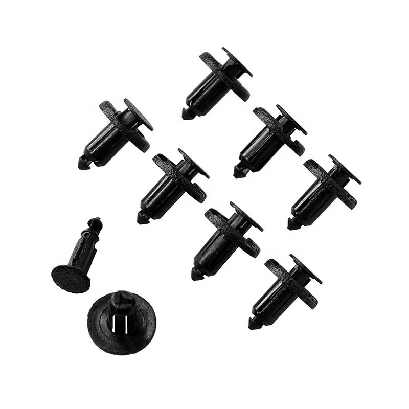 100 шт. для 8 мм отверстия автоматические зажимы пластиковый крепеж бампера