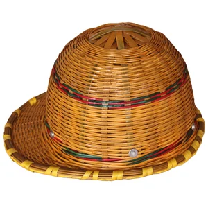 Outdoor Hat Sun Cap Chinese Hat Construction Summer Hats Women Beach Worker Safety Hat Bamboo Weaving Bamboo