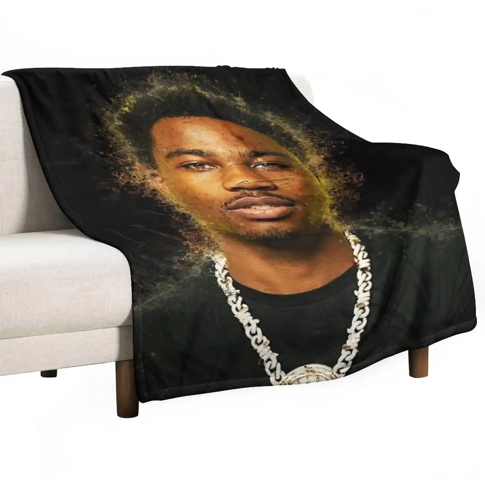 Одеяло Roddy Ricch для волос кемпинга тяжелые одеяла