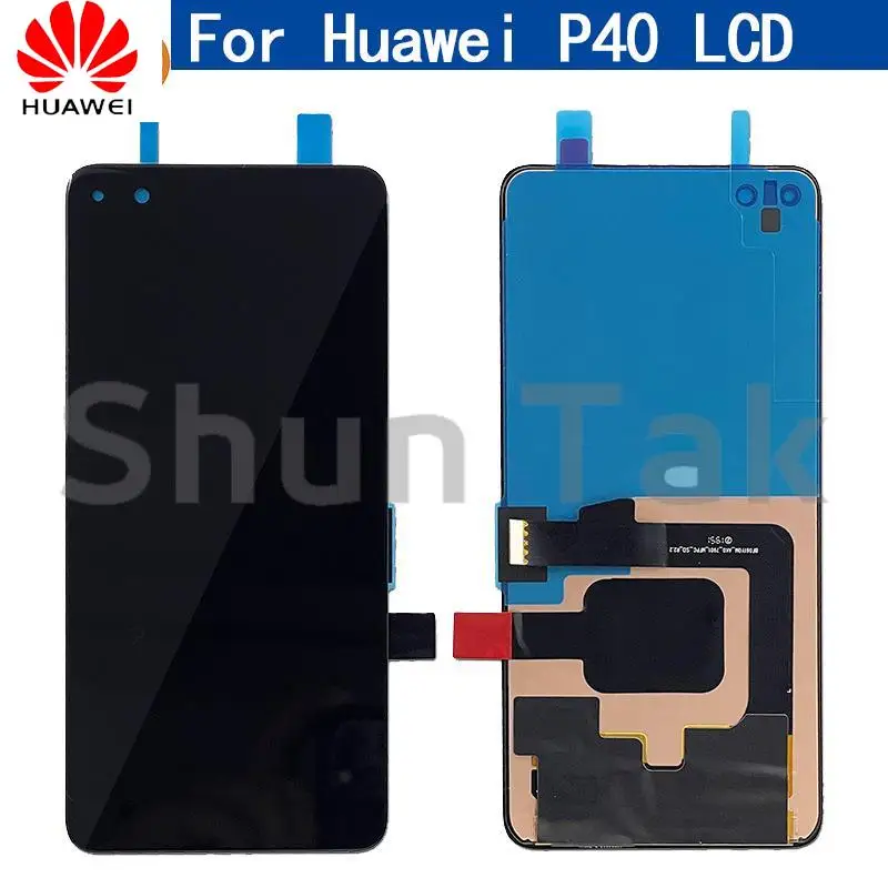 

100% Original OLED Display for Huawei P40 LCD Display Touch Screen Digitizer for HUAWEI P40 Pro LCD Repair Parts huawei p40 lcd