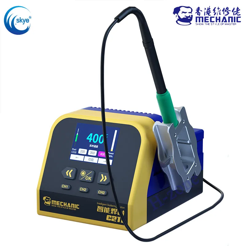 

MECHANIC C211 Intelligent Soldering Station 130W Fast Rising Temperature Adjustable Soldering Iron Mobile Phone Repair