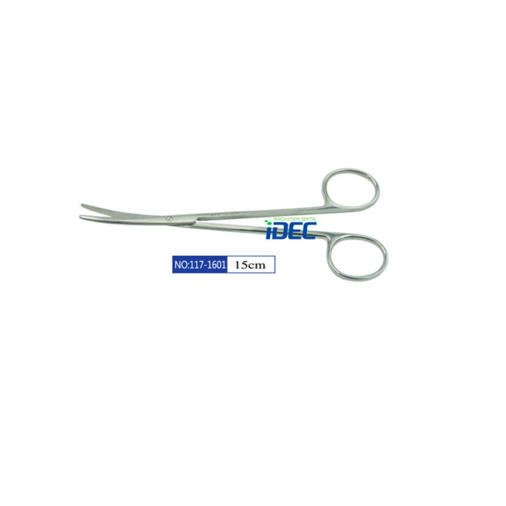 

Стоматологические ножницы для имплантации 5,9 дюйма, ножницы без покрытия, стоматологический инструмент, 1 шт.