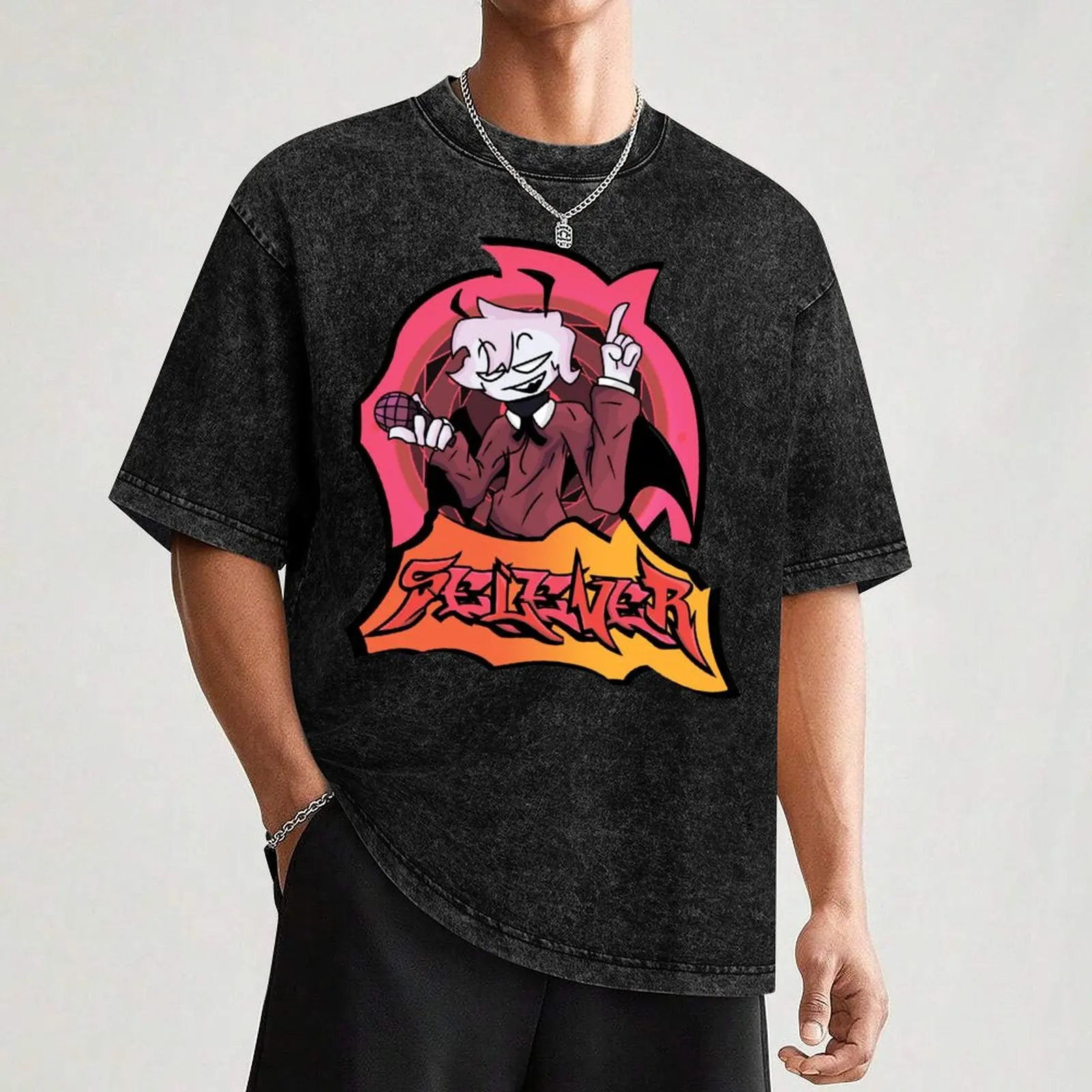 Футболка FNF mfm Selever с граффити дизайнерские мужские высокие футболки