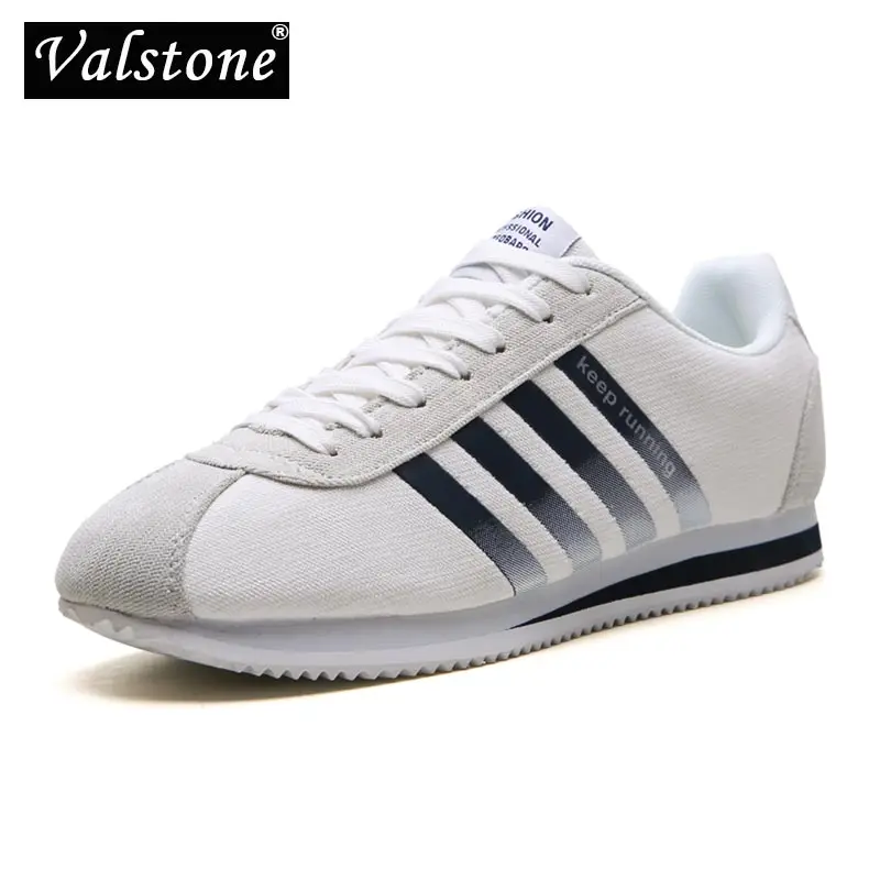 Кроссовки Valstone мужские в полоску повседневная теннисная обувь дышащие
