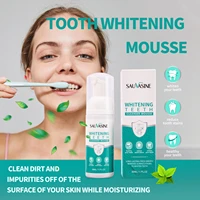 50ml teeth cleansing whitening mousse removes stains teeth whitening oral hygiene mousse toothpaste whitening staining