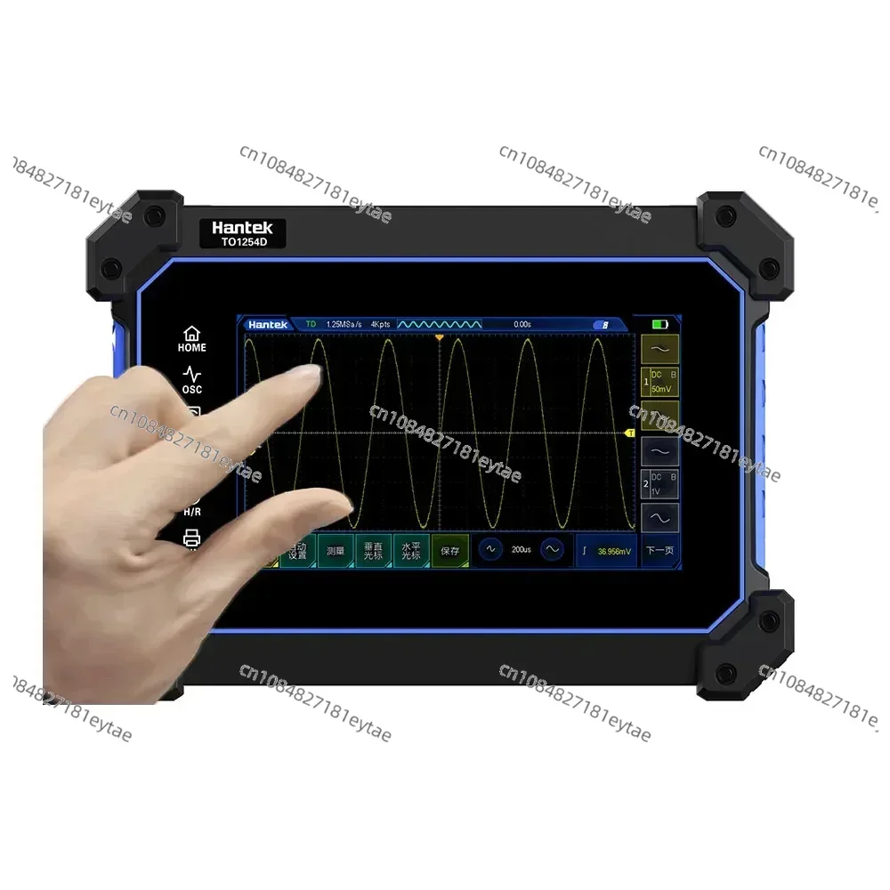 Hantek TO1254D TO1154D TO1204D Цифровой осцилллер с сенсорным экраном 4 канала портативный