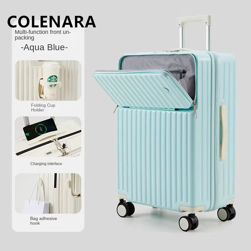 Чемодан COLENARA чехол многофункциональный раздвижной чемодан на колесиках 20 дюймов