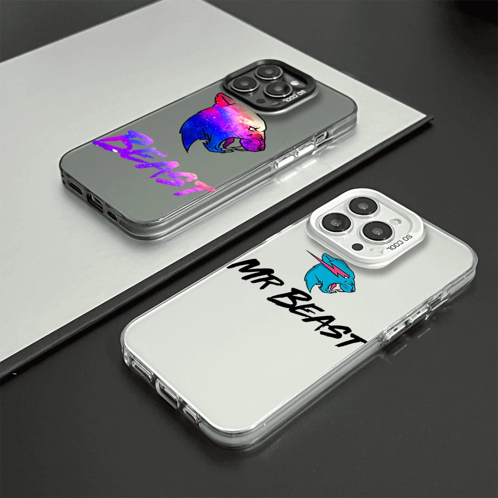 Чехол для телефона MR Cute B-Beast с рисунками P-Pictures iPhone 12 11 13 14 15 16 Max Pro Plus лазерный чехол