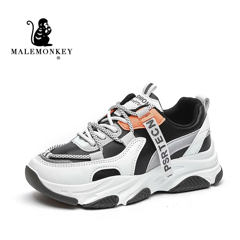 

Casual Sport Shoes Women 2022 Fashion Platform Sneakers Women Breathable Non Slip Comfrotable Running Shoes Female Black