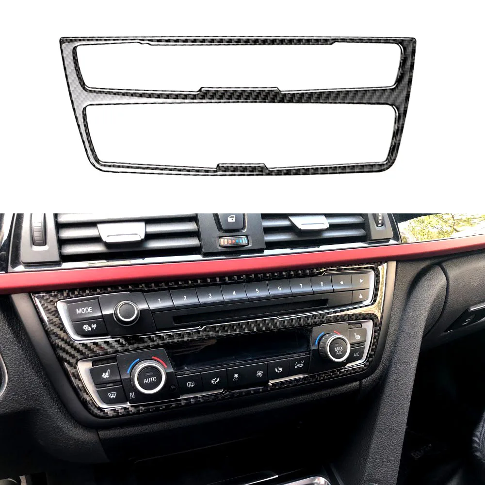 

Center Console CD Panel Decoration Cover Trim Decal for BMW 3 3GT Series F30 2013-2015 F34 2013-2016 Car Interior Accessories