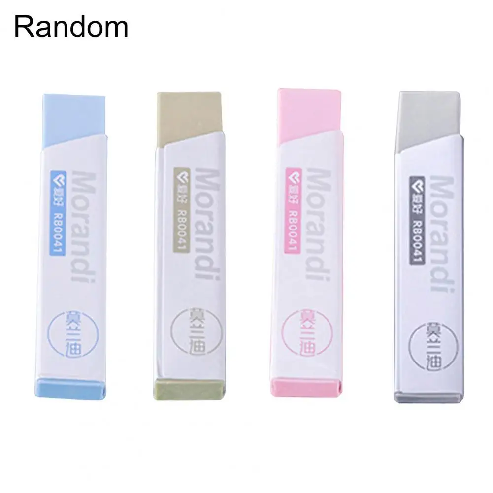 

Leave No Trace 2Pcs Durable Drawing Writing Correction Stationery Rubber Lightweight Kids Eraser Burr-free Stationery Supply