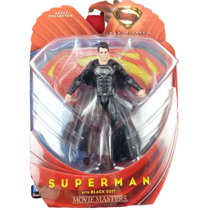 

6inch Original DC Justice League Superman Black Superman Faora JOR-EL Model Toy Action Figures Toys For Children Gift