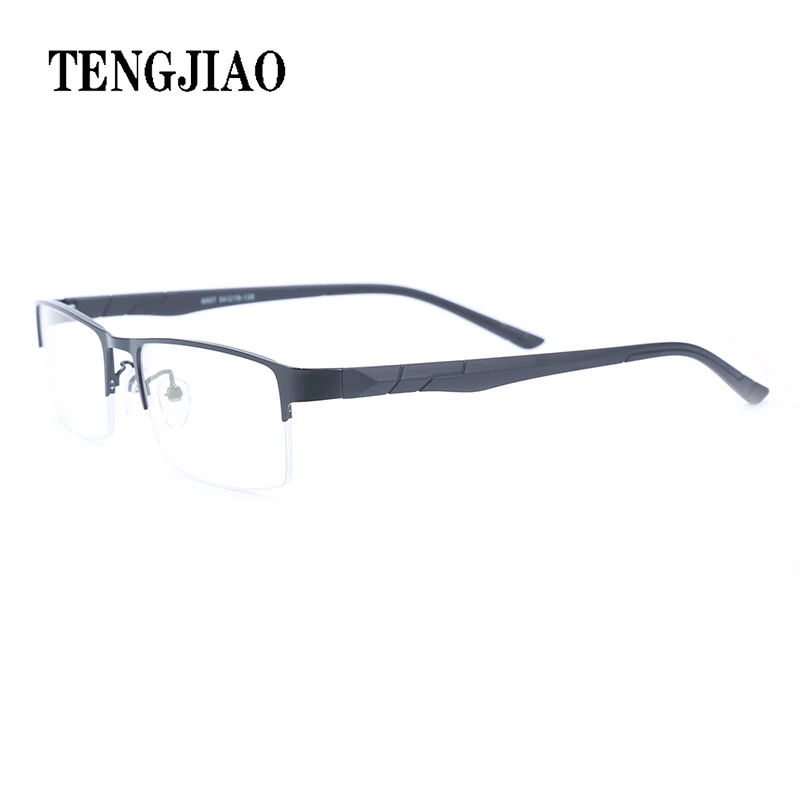 

Оправа для очков TENGJIAO для мужчин, корейский стиль, компьютерный рецептурный стиль, прозрачные линзы