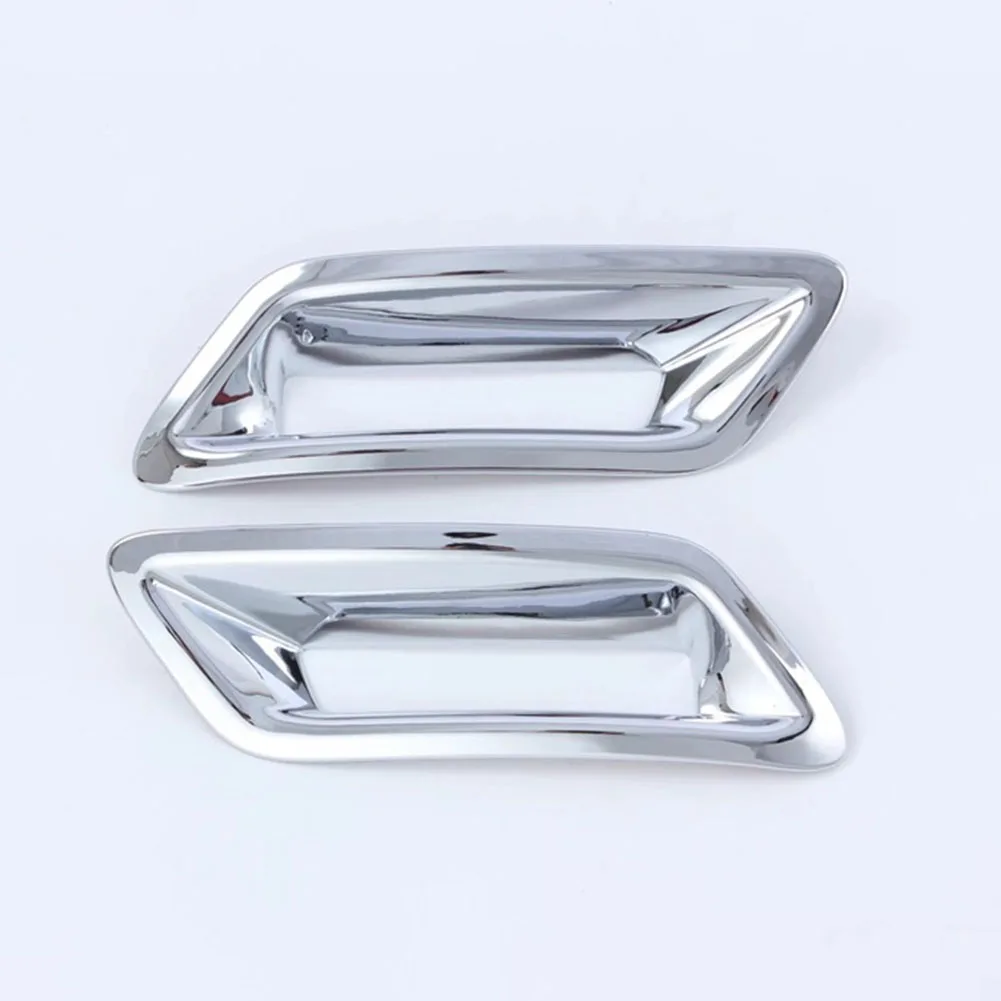 

Car Accessories External Rear Bumper Fog Light Cover Chrome Trim Fit For Nissan Rogue/X-Trail 2021-2022 Fog Light Shell Trim