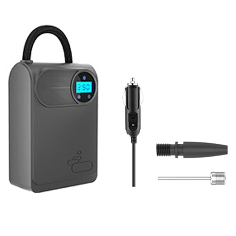 

Car Electric Air Pump Car Air Compressor Mini Smart Digital Portable Tire Air Pump Detection Car Bike Motorcycle