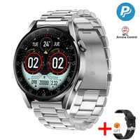 xiaomi nfc bluetooth call smart watch men paypal payment 1 32 hd screen sports sleep real blood oxygen health monitor smartwatch