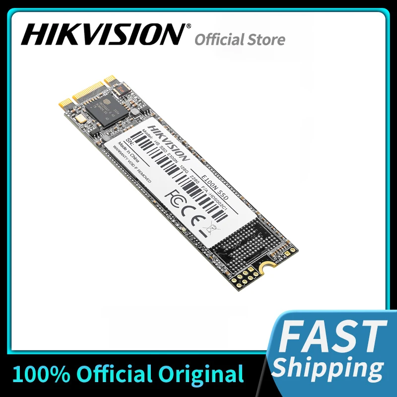 

HIKVISION E100N M2 SSD 1TB 256GB 512GB 128GB M.2 2280 SATA III Protocol Internal Solid State Drive for Laptop Desktop SSD Drive