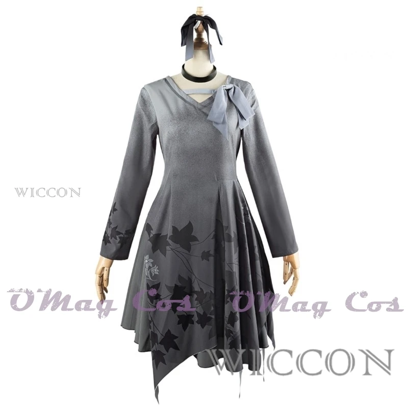 Цветная сцена! Asahina Mafuyu Косплей Платья и парик 25 ночной шнур собственные парики