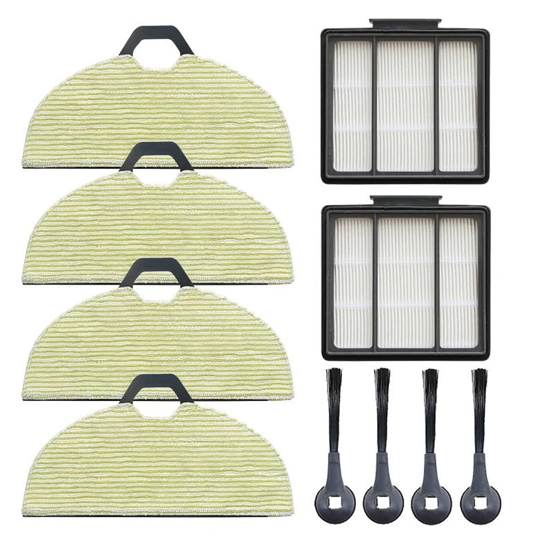 

Replacement Parts Kit Side Brushes Filters Cleaning Mop Pads For Shark RV2001WD AV2001WD Robot Vacuum Accessories