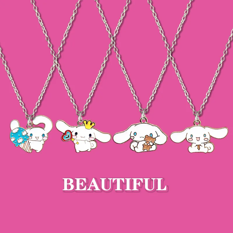 

Cinnamoroll Necklace Sweet Small Fresh Summer Playful Female Students Send Girlfriends Friends Alloy Pendant Sweater Chain Gift