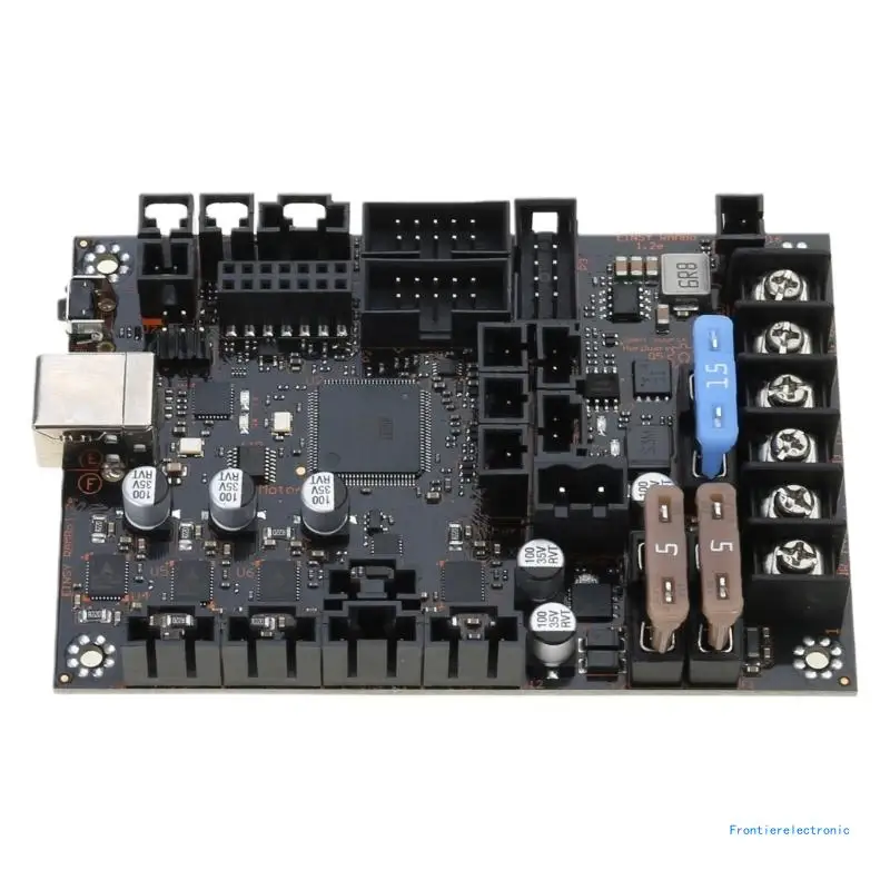 Материнская плата Einsy 1.1b для с 4 шаговыми драйверами TMC2130 SPI Control Mosfet переключением